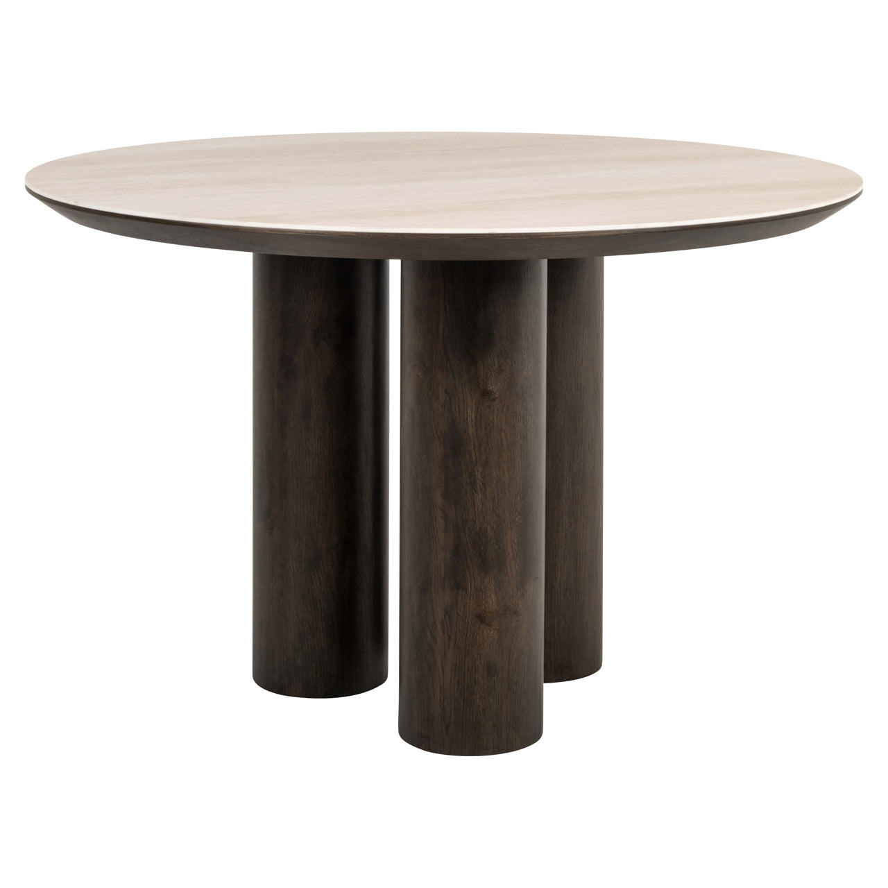Ritz Étkezőasztal – barna, 120 cm