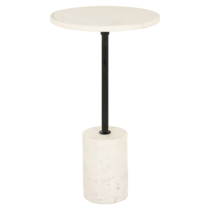 Misty Lerakóasztal – fekete/fehér, 30 cm