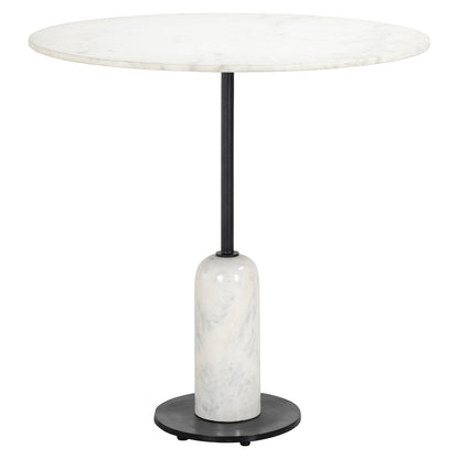 Jagger Étkezőasztal – fekete/fehér, 76 cm