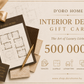 Interior Design Gift Card