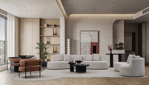 OVAL Kanapé 3 személyes - Ivory