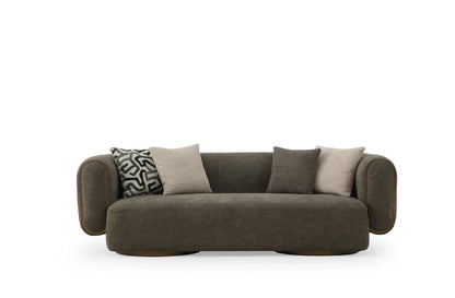 SIESTA Kanapé 3 személyes - Zöld