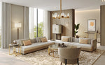 Petra mennyezeti lámpa – enteriőr (Country Modern Living Room)