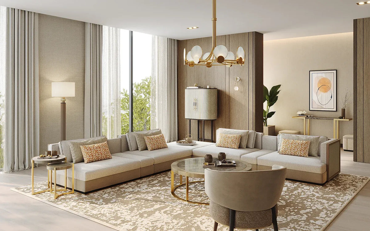 Bergen TV-szekrény – enteriőr (Country Modern Living Room)