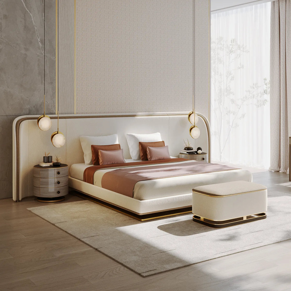 Parma éjjeliszekrény – enteriőr (Sleep Easy In Style)