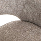 Ginerva Étkezőszék – földszín tweed, forgó