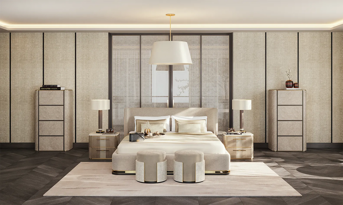 Naples asztali lámpa – enteriőr (Your Sleep Sanctuary Awaits)