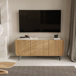 Raggi II TV-szekrény, 150 cm, lábakkal