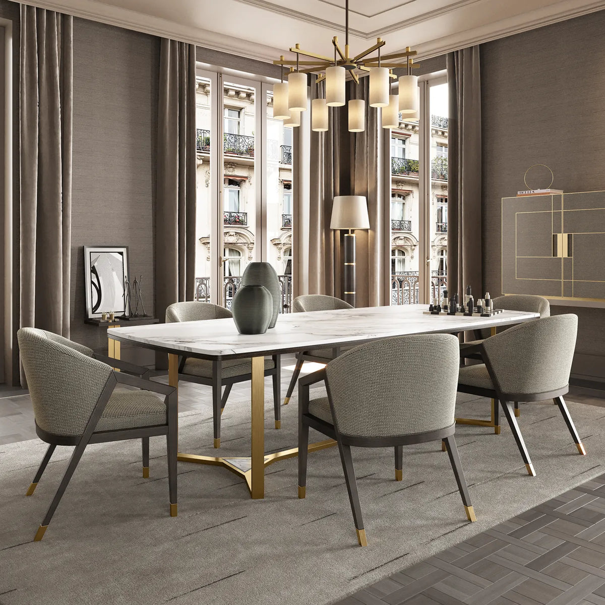 Budapest asztali lámpa – enteriőr (Dining Room Delights Ii)